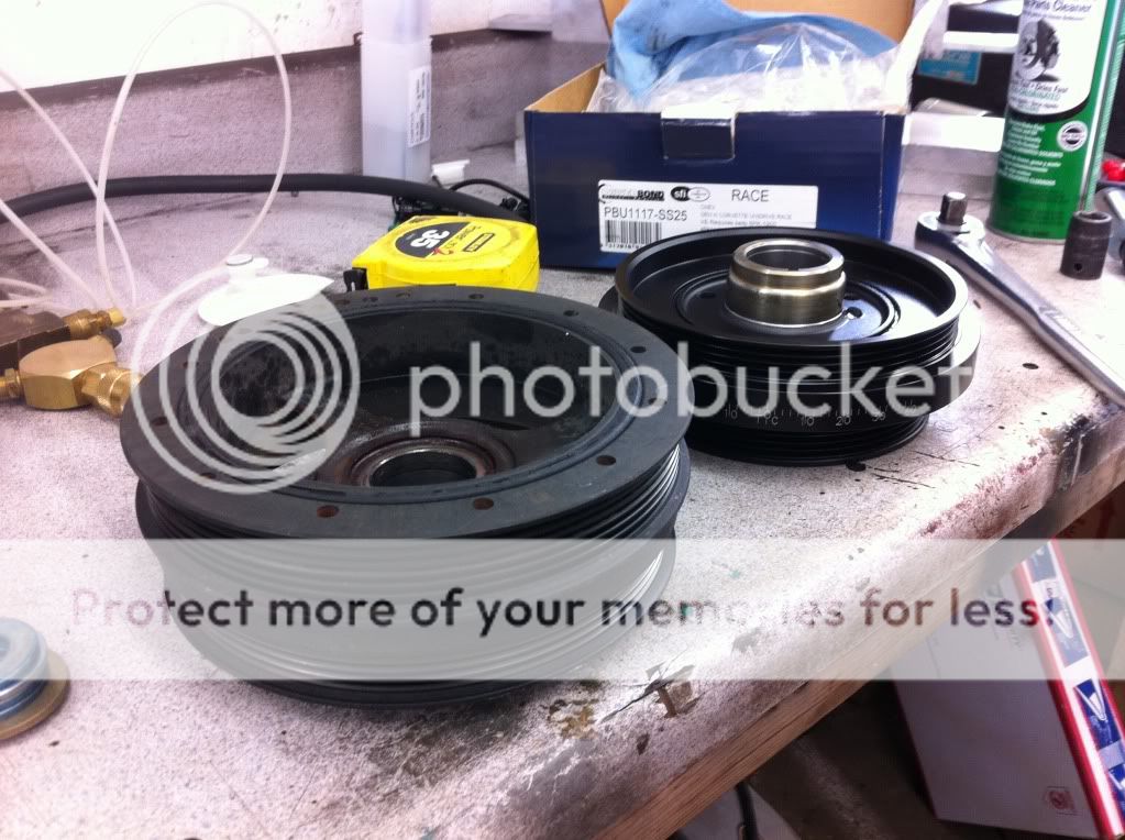 Powerbond 25 Underdrive Pulley Installed on 2009.5 Pontiac G8